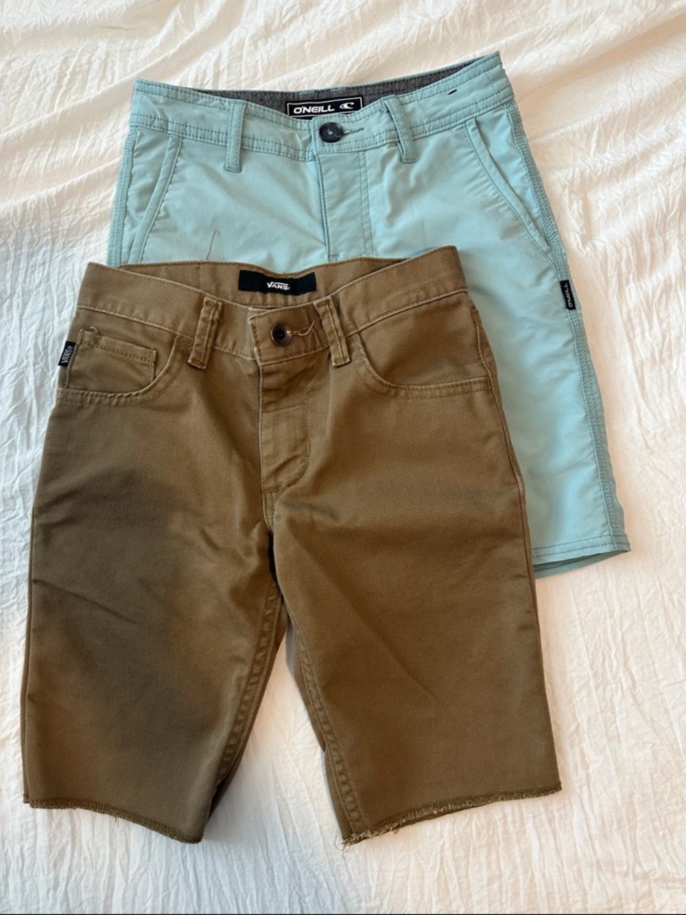 Lot of 2 Boys Shorts O’Neill and Vans Size Boys 23